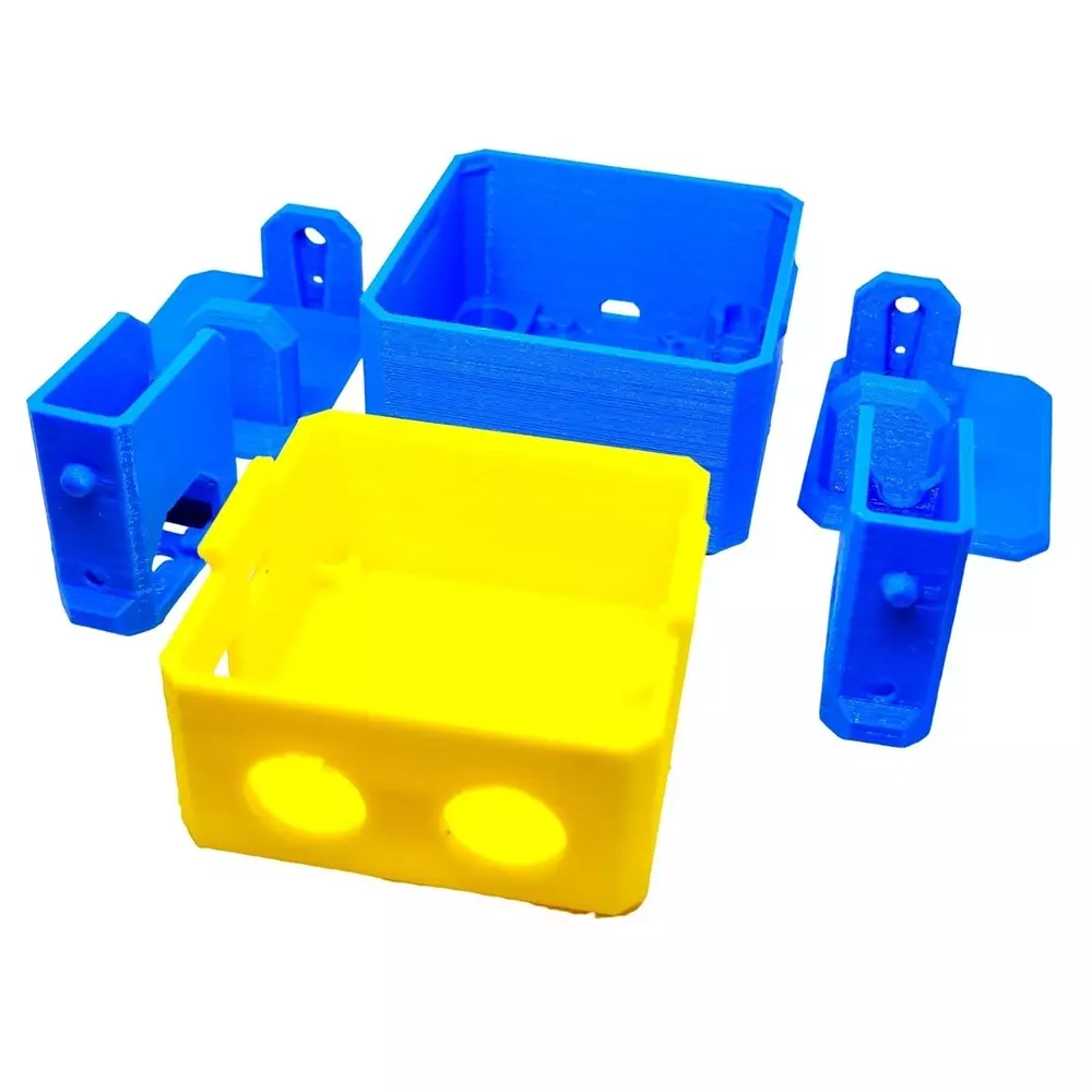 invento-4-set-humanoid-robot-plastic-frame-kit-3d-printed-parts-only-head-leg-body-foot-parts-diy