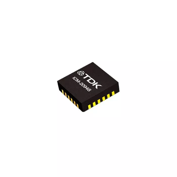 InvenSense 9-Axis Surface Mount Accelerometer Gyroscope QFN I2C SPI 24-Pin, ICM-20948 (Pack of 2)