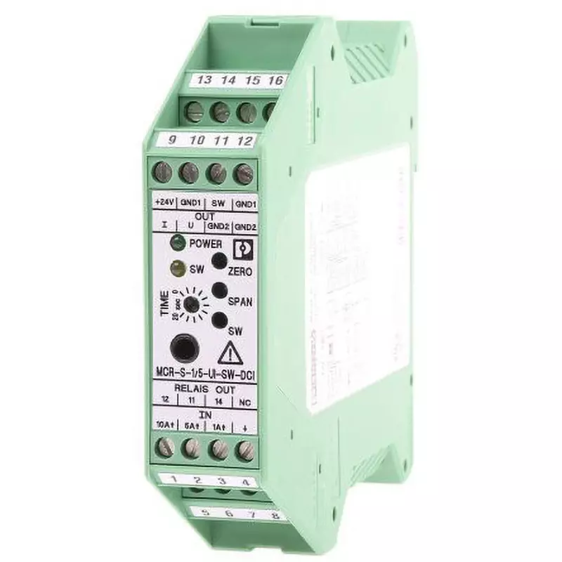 Phoenix Contact Current Sensor MCR-S-1-5-UI-SW-DCI-NC Series Screw Type of Sign 20 to 30 DC Power Supply Voltag, 2814731
