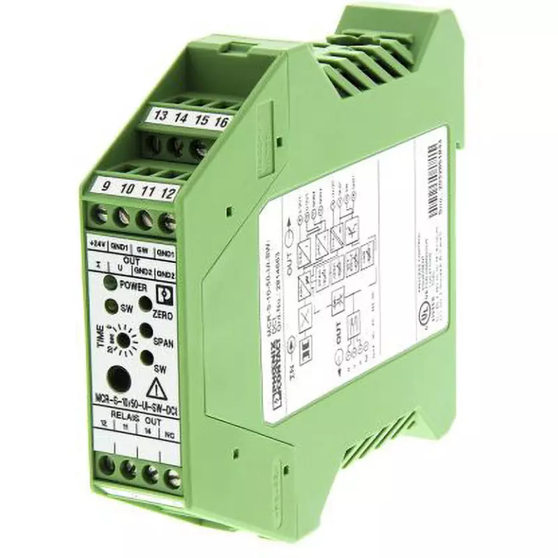 Phoenix Contact Current Sensor MCR-S10-50-UI-SW-DCI-NC Series Screw Type of Sign 20 to 30 DC Power Supply Volta, 2814744