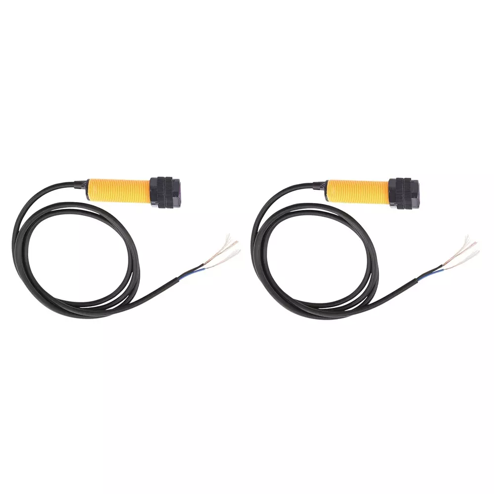 Invento IR Obstacle Avoidance Proximity Sensor 3-80 cm Sensing Range 5 V Voltage, E18-D80NK (Pack of 2 Pcs)