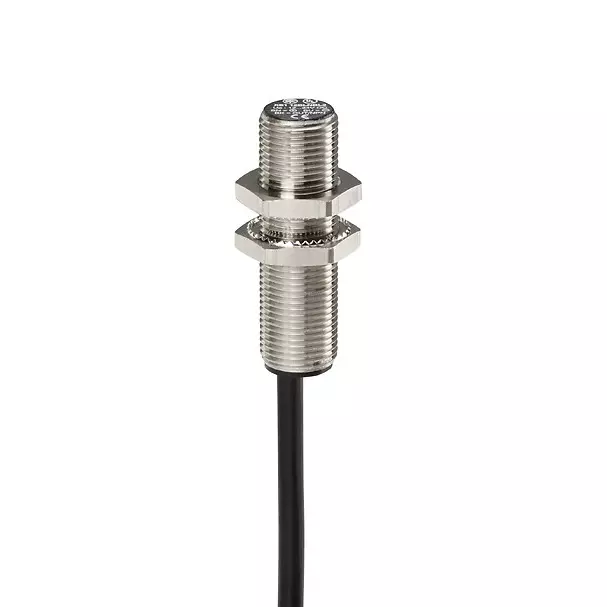 Telemecanique Inductive Proximity Sensor General Purpose Cylindrical M12 Design 44 mm Size Flush Mountable 1 NC Discrete Output Function, XS112BLPBL2