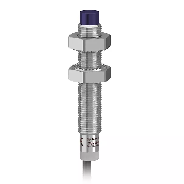 Telemecanique Inductive Proximity Sensor General Purpose Cylindrical M8 Design 42 mm Size Non Flush Mountable 1 NO Discrete Output Function, XS208BLPAL2