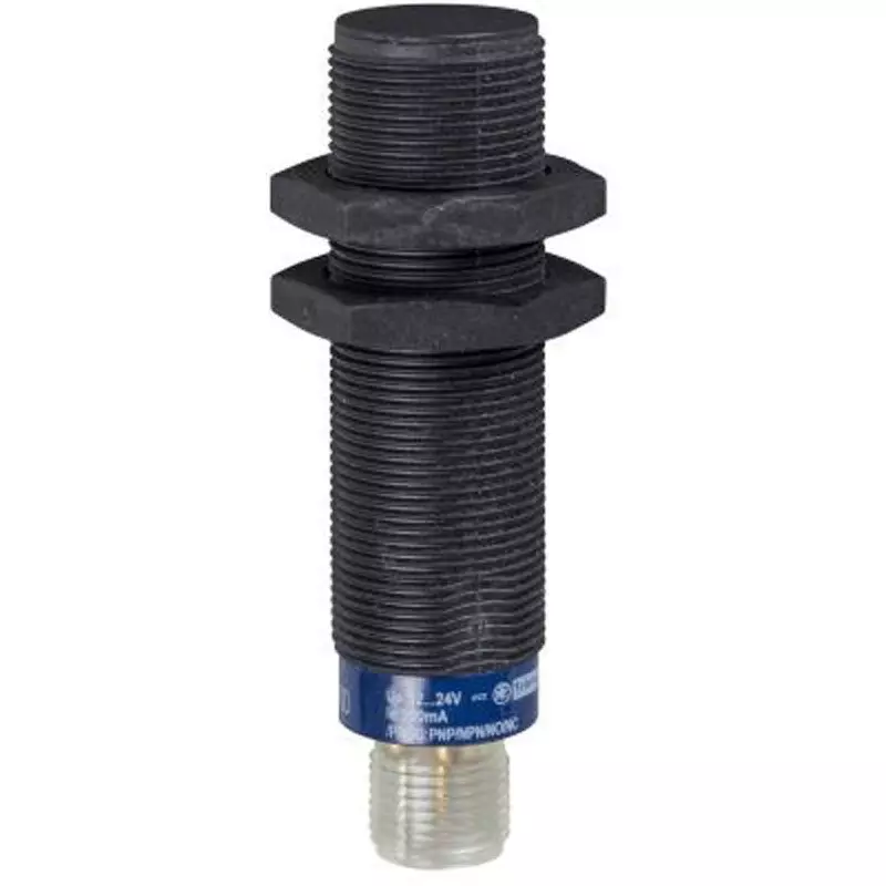 TELEMECANIQUE SENSORS Proximity Sensor 8 mm Detection Distance 12 to 24 DC V, XS4P18PC410D