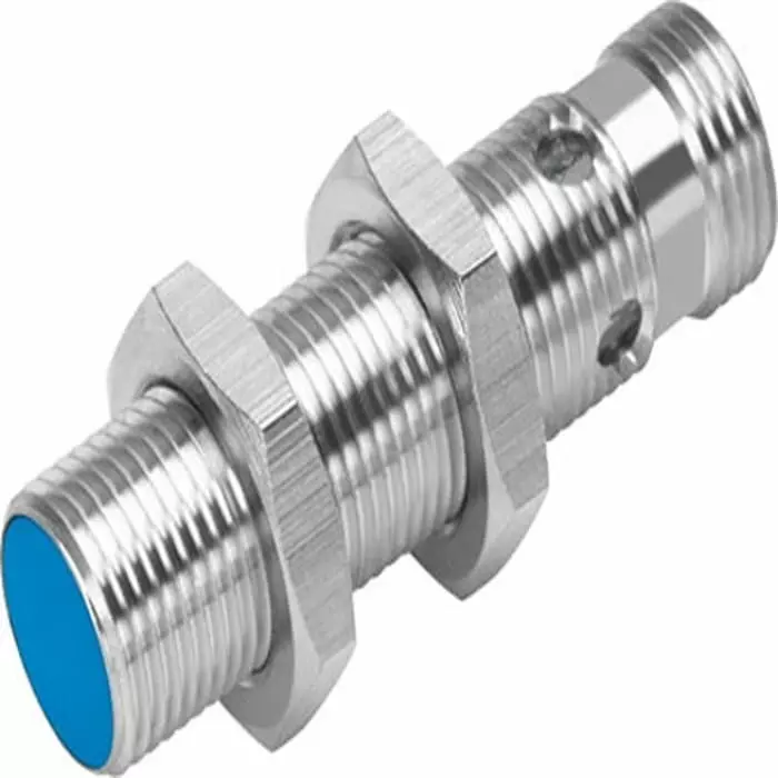 Festo Inductive Threaded barrel Proximity Sensor, M12, 4 mm Detection, NPN NO, 10 - 30 V DC, SIEH-M12B-NS-S-L