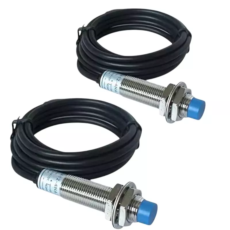 Hartley Proximity Sensor 6 mm Sensing Range M18 NPN NO 200 mA Load Current Black (Pack of 2)