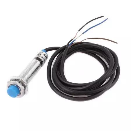 THERMOSPAN Inductive Proximity Sensor 12 mm PNP NC/NPN NC with Glowing LED, TIPS-M12-E1-01
