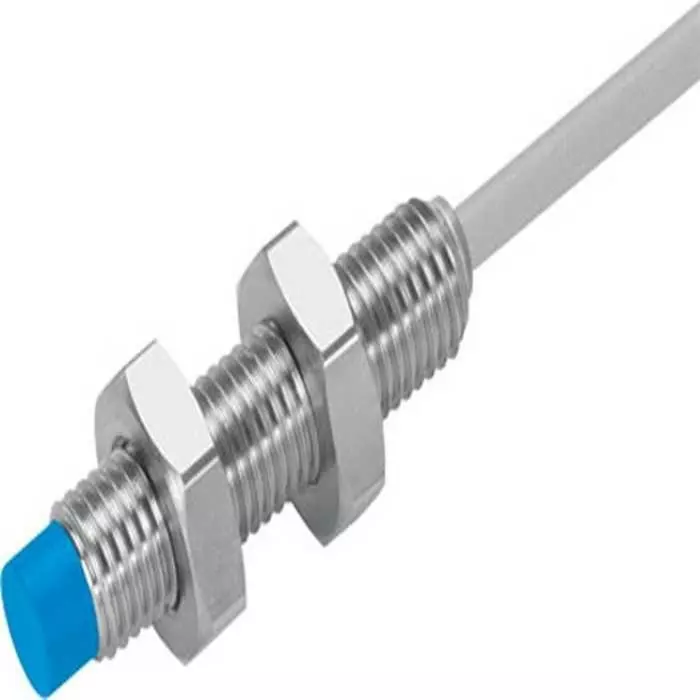 Festo Inductive Threaded barrel Proximity Sensor, M8, 2.5 mm Detection, NPN NC, 10 - 30 V DC, SIEN-M8NB-NO-K-L