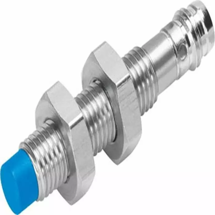 Festo Inductive Threaded barrel Proximity Sensor, M8, 2.5 mm Detection, NPN NC, 10 - 30 V DC, SIEN-M8NB-NO-S-L