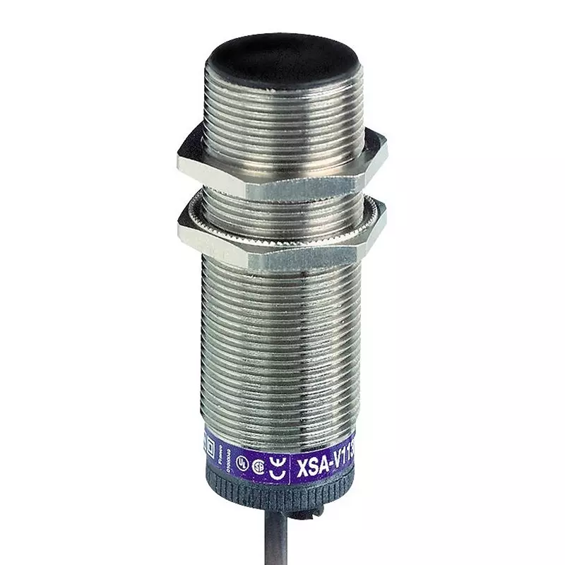 TELEMECANIQUE SENSORS Inductive Proximity Sensor, 10 mm, 210 V DC, XSAV01801