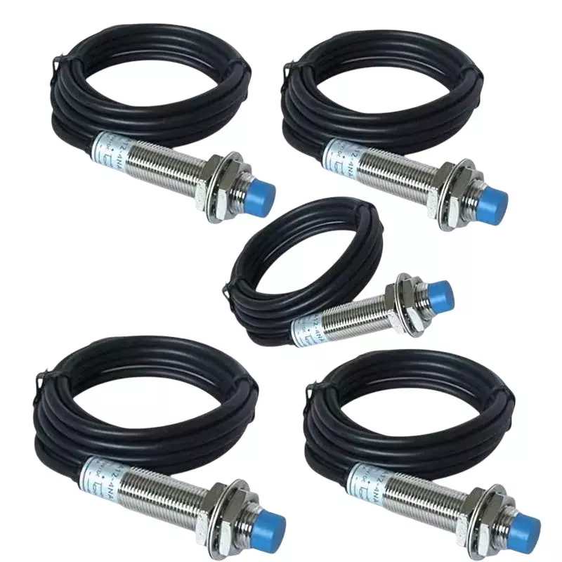 Hartley Proximity Sensor 6 mm Sensing Range M18 NPN NO 200 mA Load Current Black (Pack of 5)
