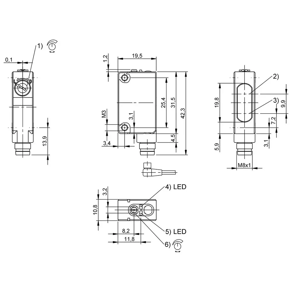 balluff-photoelectric-retroreflective-cubical-sensor-bos-r090k-pu-rr10-s75
