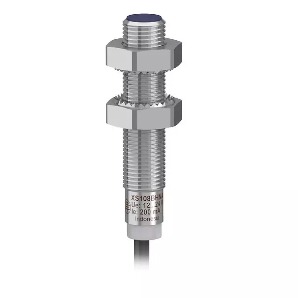 Telemecanique Inductive Proximity Sensor General Purpose Cylindrical M8 Design 42 mm Size Flush Mountable 1 NO Discrete Output Function, XS108BLPAL2