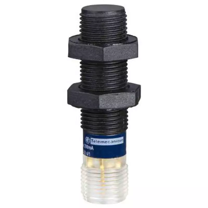 TELEMECANIQUE SENSORS Proximity Sensor 4 mm Detection Distance 12 to 24 DC V, XS4P12PC410D