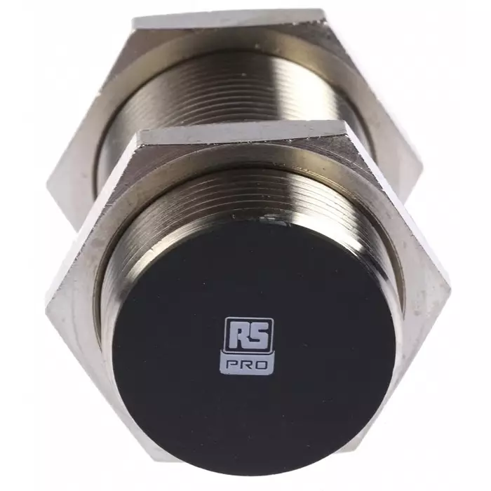 RS PRO Proximity Sensor Inductive Barrel-Style M30x1.5 10 mm PNP 10-30 V DC IP67, 7018241