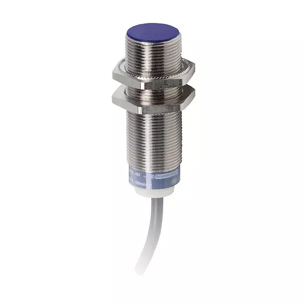 Telemecanique Inductive Proximity Sensor General Purpose Cylindrical M18 Design 56 mm Size Flush Mountable 1 NO Discrete Output Function, XS518B1DAL2