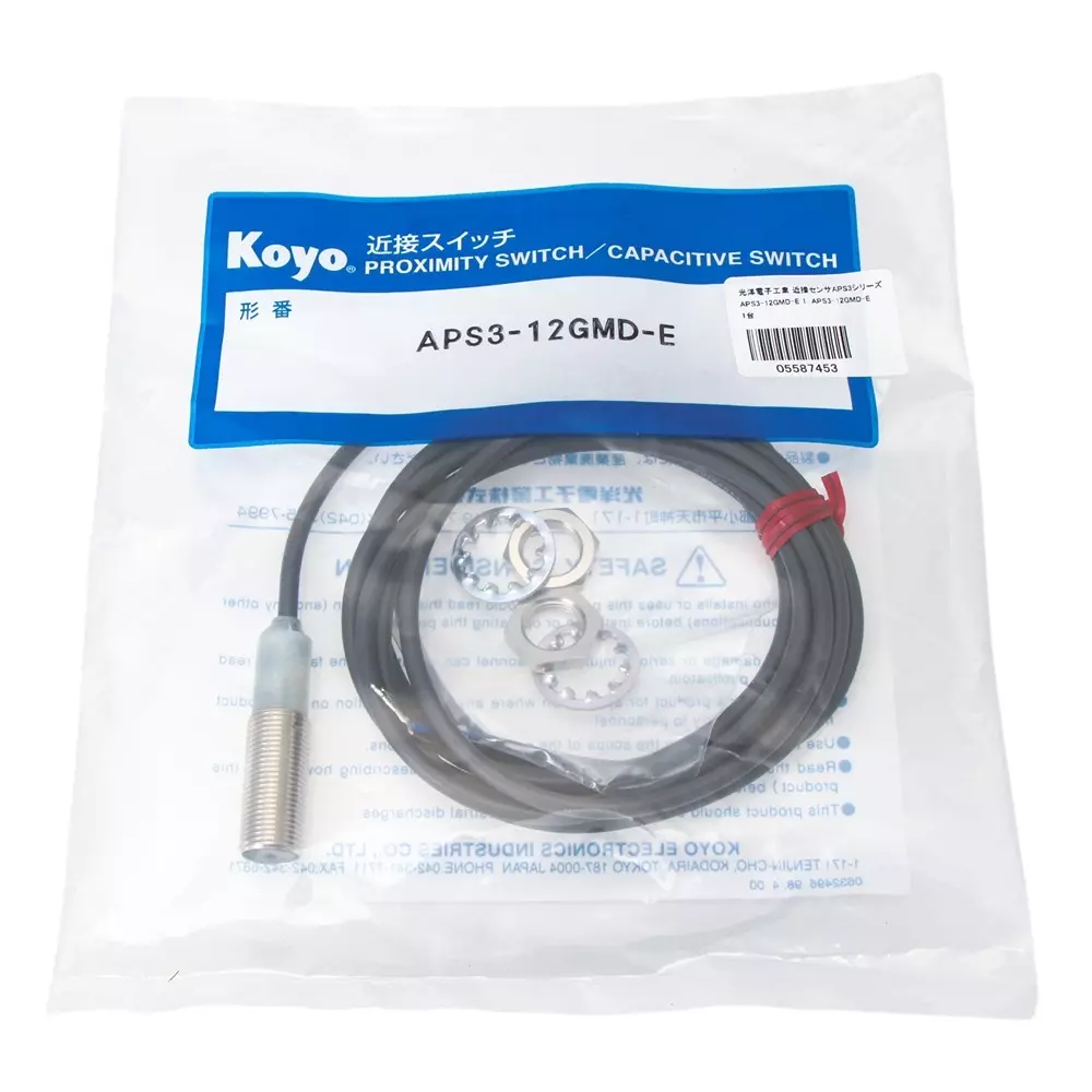 JTEKT Proximity Sensor DC 3-Wire Output Embedded Type, APS3-12GMD-E