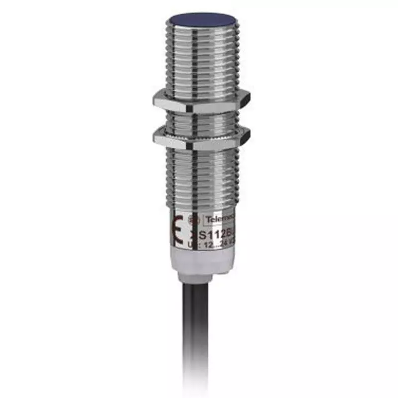 TELEMECANIQUE SENSORS Proximity Sensor 4 mm Detection 10 to 36 DC, 12 to 48 DC V, XS112B3PAL5