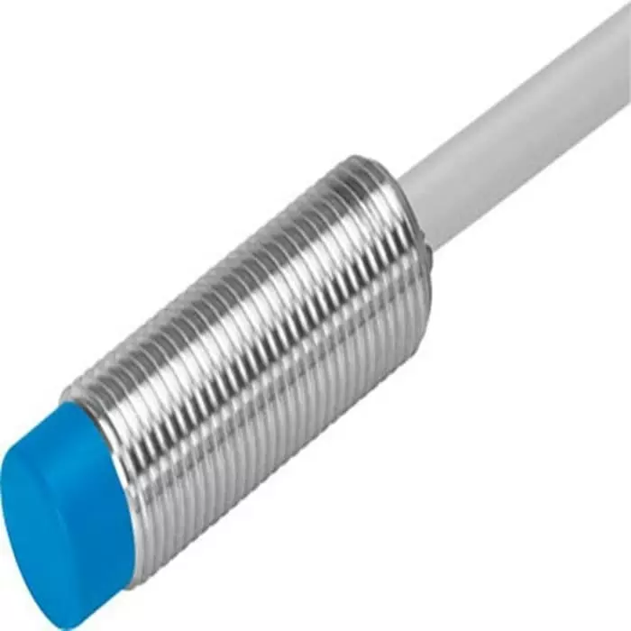 Festo Inductive Threaded barrel Proximity Sensor, M12, 4 mm Detection, PNP NC, 10 - 30 V DC, SIEN-M12NB-PO-K-L
