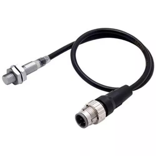 Omron Anti-Spatter Type Proximity Sensor Spatter-Resistant Coating, Cylindrical Type (With Threads), Shielded Type, E2EQ-X2C18-M1TJ 0.3M