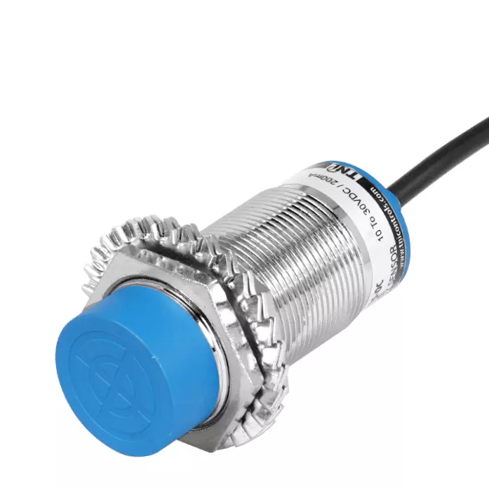 TNI CMD30 Series Inductive Proximity Sensor DC Type PNP Logic NO+NC Output Non Flush Mounting and 15 mm Range, CMD30-P15-OC