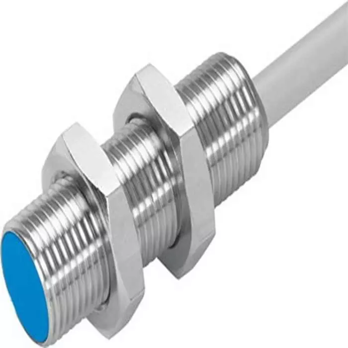 Festo Inductive Threaded barrel Proximity Sensor, M12, 4 mm Detection, NPN NO, 10 - 30 V DC, SIEH-M12B-NS-K-L