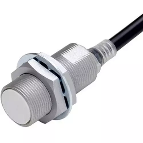 Omron Anti-Spatter Type Proximity Sensor Spatter-Resistant Coating, Cylindrical Type (With Threads), Shielded Type, E2EQ-X8C118 2M