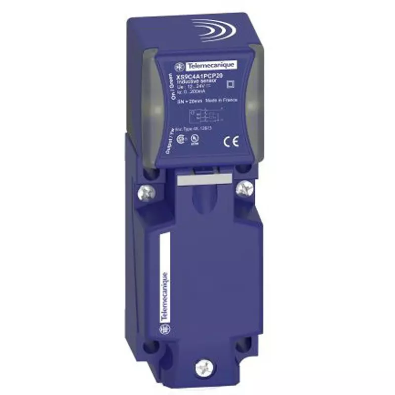 TELEMECANIQUE SENSORS Proximity Sensor 20 mm Detection Distance 12 to 24 DC V, XS9C4A1PCP20