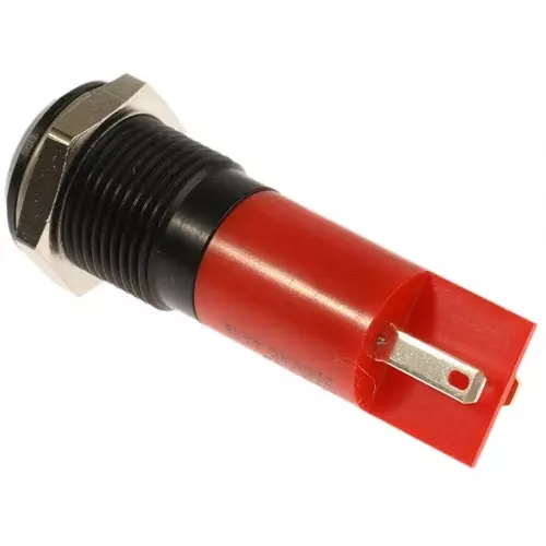 RS PRO Red Panel Mount Indicator 240V AC, Mounting Hole Size 14.5 mm, Termination Type Solder Tab, IP Rating IP40, Model No 209412