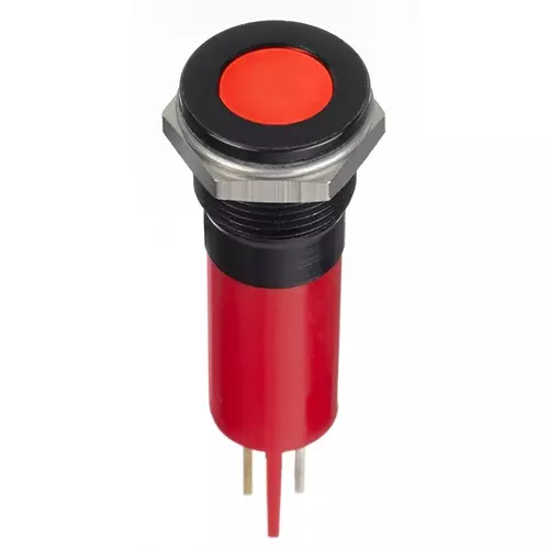 Buy RS PRO Red Panel Mount Indicator 24V DC, Mounting Hole Size 12 mm ...