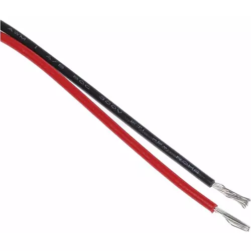 RS PRO Red Panel Mount Indicator 2V DC, Mounting Hole Size 6 mm, Termination Type Lead Wires, IP Rating IP67, Model No 7001791