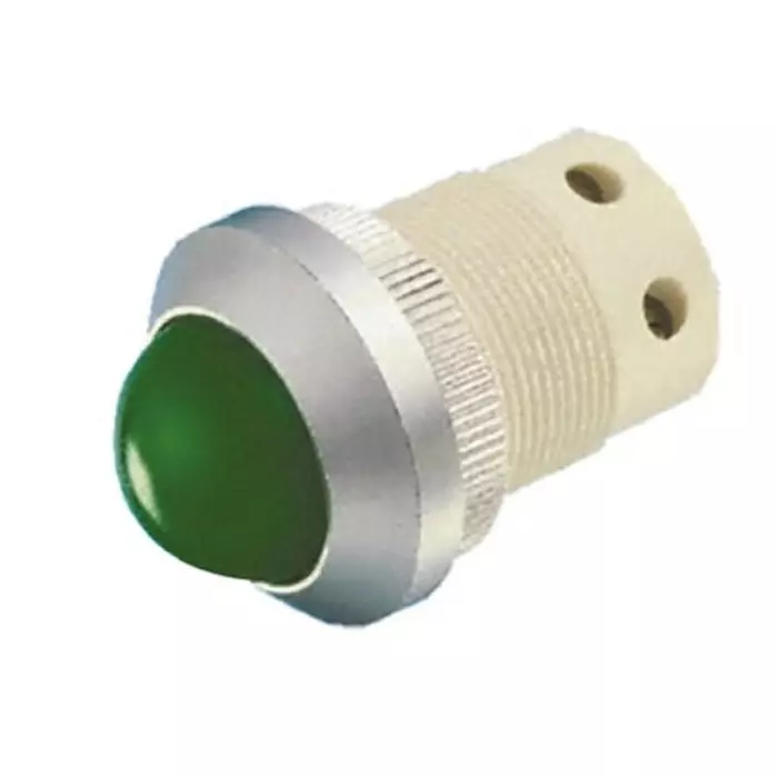 Signal Construct Green Panel Mount Indicator 130 V AC 22 mm Mounting Hole Size, SMSD22738