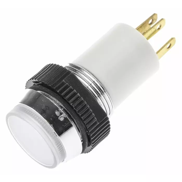 Signal Construct Green Red Panel Mount Indicator 24 - 28 V 14.5 mm Mounting Hole Size IP67, SKCE 16214