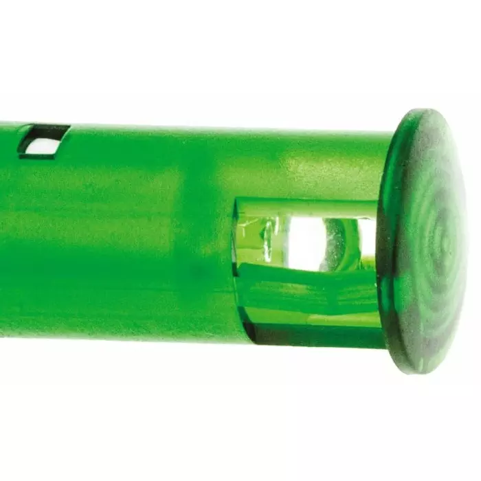 Signal Construct Green Panel Mount Indicator 230 V 10 mm Mounting Hole Size, SKGU10728