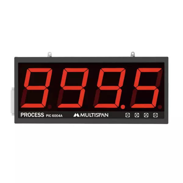 MULTISPAN Jumbo Display Indicator Single Side 4-Digit LED Display 100-270 V AC Supply Voltage, RS-6006