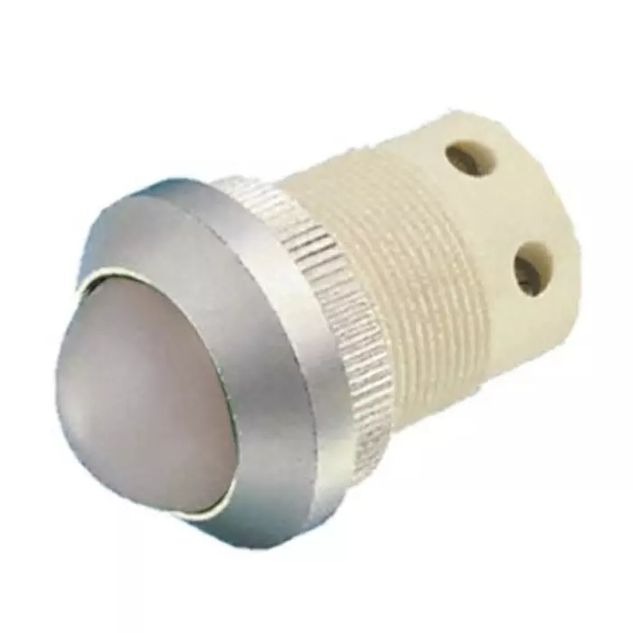 Signal Construct White Panel Mount Indicator 20 - 28 V 22 mm Mounting Hole Size, SMQD22634