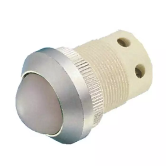 Signal Construct White Panel Mount Indicator 230 V 22 mm Mounting Hole Size, SMQD22638