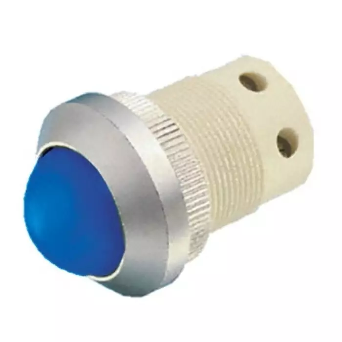 Signal Construct Blue Panel Mount Indicator 230 V 22 mm Mounting Hole Size, SMQD22438