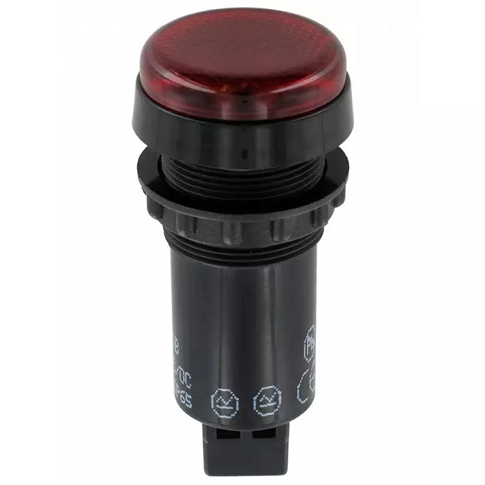 Sloan Red Panel Mount Indicator 24V 22 mm Mounting Hole Size IP65, 951RROD