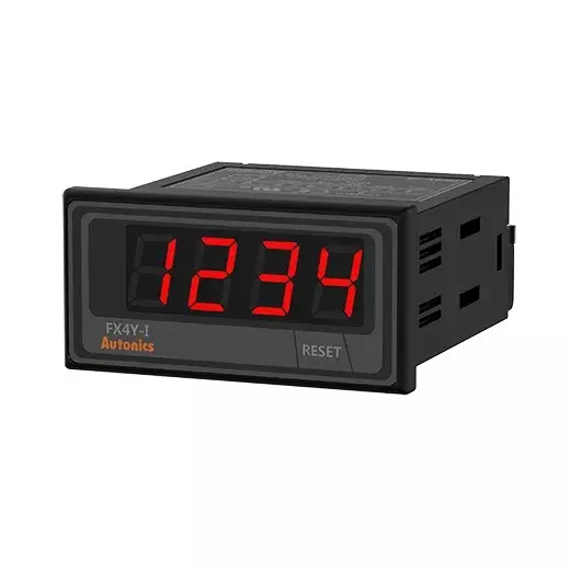 Autonics Digital Counter/Timer Indicator (Indicator Only) 100-240 VAC, FX4Y-I4