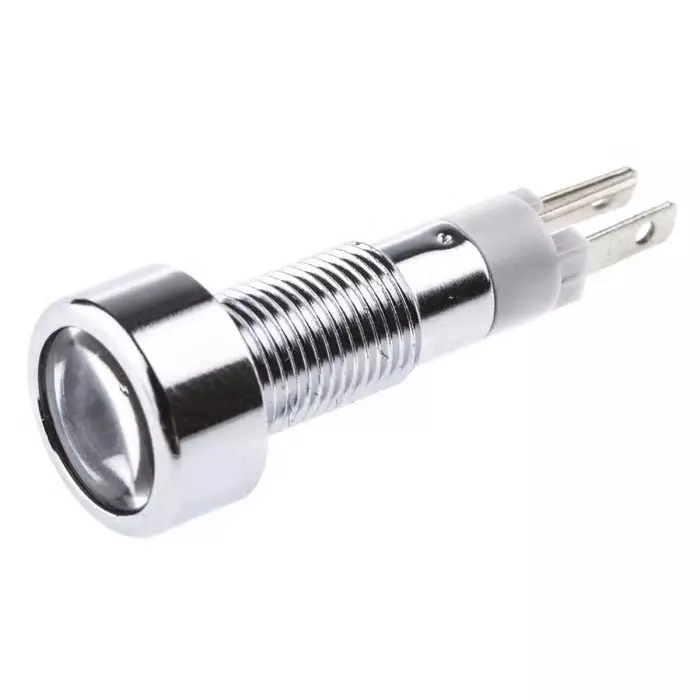Signal Construct Green Red Panel Mount Indicator 24 - 28 V 8 mm Mounting Hole Size, SMLE08214