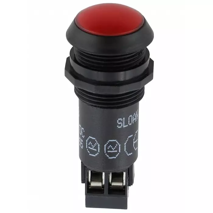 Sloan Red Panel Mount Indicator 16 mm Mounting Hole Size IP65, 943RR0D