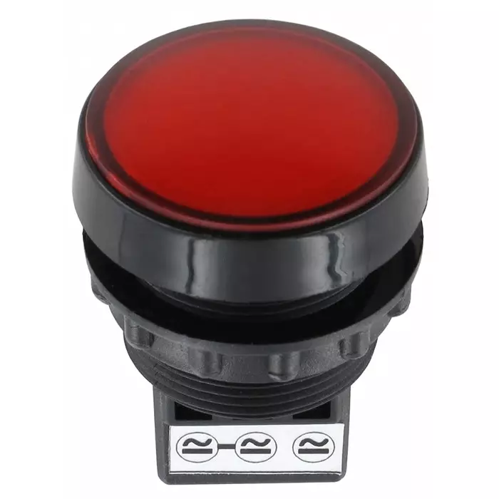 Sloan Red Panel Mount Indicator 22 mm Mounting Hole Size IP65, 955RR0D