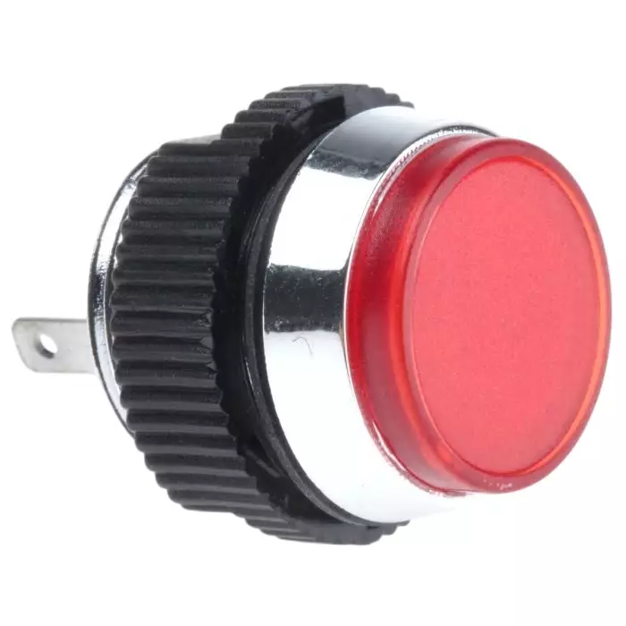 Signal Construct Red Panel Mount Indicator 12 - 14 V 16 mm Mounting Hole Size IP67, SKCD 16012