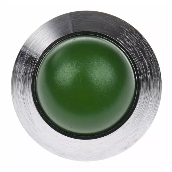 Signal Construct Green Panel Mount Indicator 230 V 22 mm Mounting Hole Size, SMQD22738