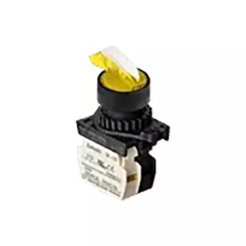 Autonics Pilot Light Yellow IP52 Protection Max. 20 mA LED Block Current Consumption, S2SRN-L4AYBD