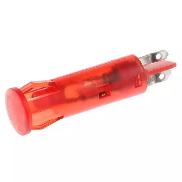 Signal Construct Red Panel Mount Indicator 24 - 28 V 6 mm Mounting Hole Size Solder Tab Termination, SKGD06004