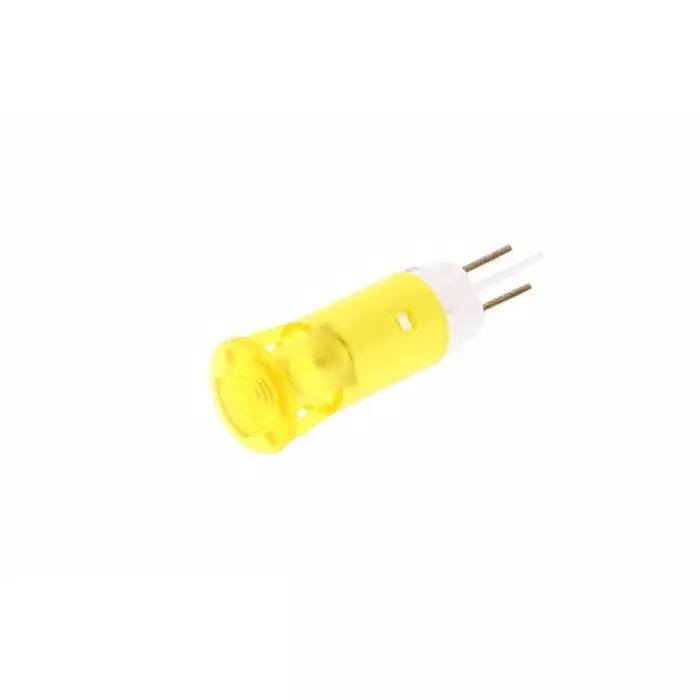Signal Construct Yellow Panel Mount Indicator 24 - 28 V 10 mm Mounting Hole Size, SKGH10124