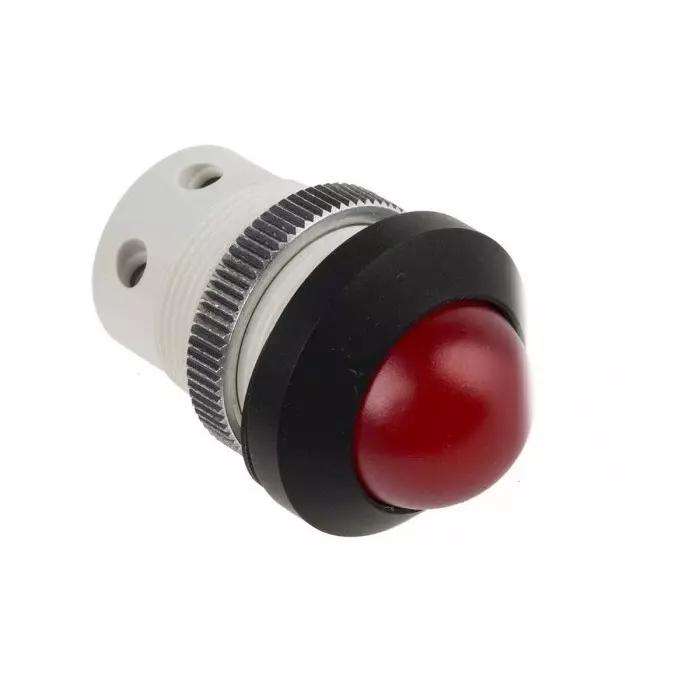 Signal Construct Red Panel Mount Indicator 230 V AC 22 mm Mounting Hole Size IP67, SMRD22038