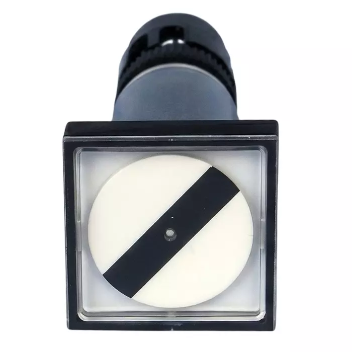 Secure Position Indicator PI36 Square Shape 36x36 mm Size and Bar-1 Symbol, 106540-050